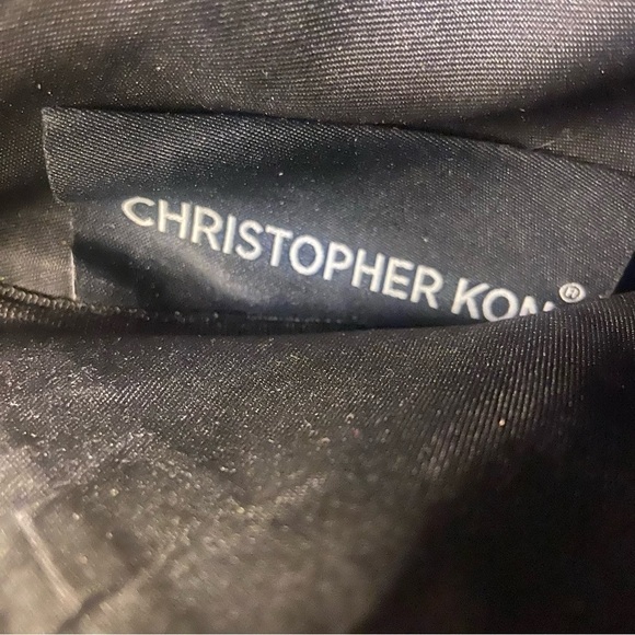 Christopher Kon crossbody ‘Fanny pack’ in rich navy blue shade with black detail - Picture 9 of 15